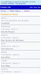 Mobile Screenshot of alava.fiestas.net